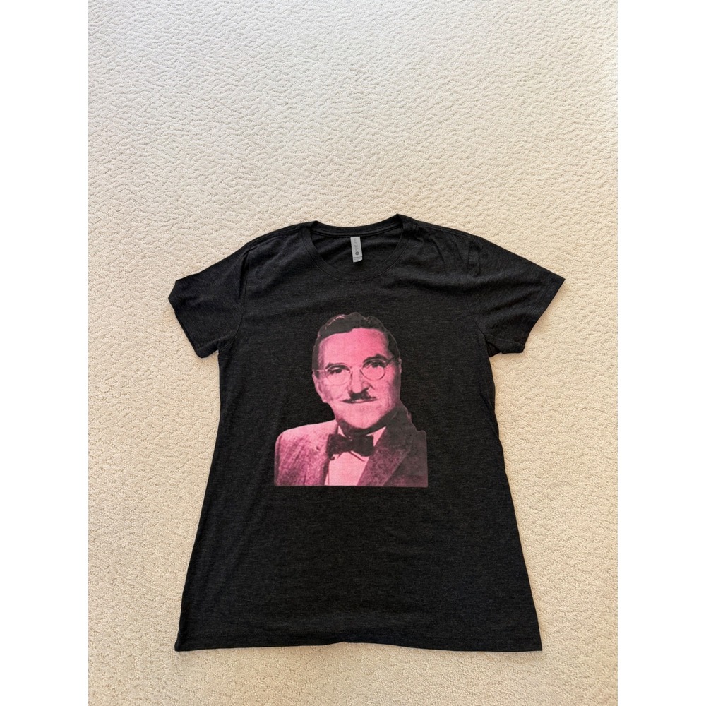 Next Level Graphic Tee Women XL fits like S/M Gray Pink Floyd Excellent